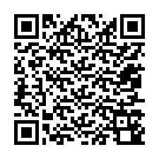 QR код за телефонен номер +12057140487