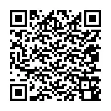 QR kód a telefonszámhoz +12057140492