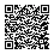 QR-koodi puhelinnumerolle +12057149788