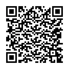 QR-koodi puhelinnumerolle +12057249276