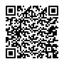 QR-Code für Telefonnummer +12057249447