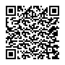 QR kód a telefonszámhoz +12057256099