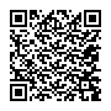 QR kód a telefonszámhoz +12057289737