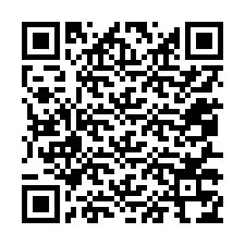 QR-code voor telefoonnummer +12057374713