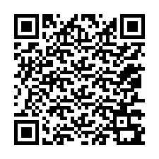 QR-koodi puhelinnumerolle +12057391559