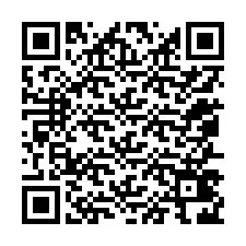 QR код за телефонен номер +12057426668