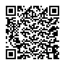 QR код за телефонен номер +12057448048