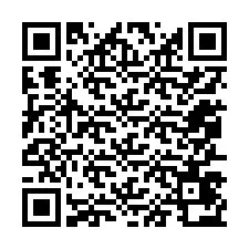 QR kód a telefonszámhoz +12057472577