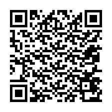 Kod QR dla numeru telefonu +12057472707