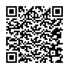 Codice QR per il numero di telefono +12057634523