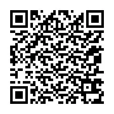 QR-koodi puhelinnumerolle +12057635450