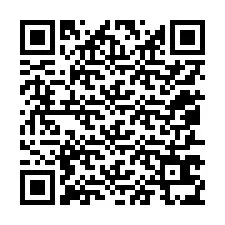 Código QR para número de telefone +12057635458