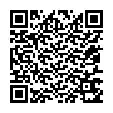 Código QR para número de teléfono +12057651109