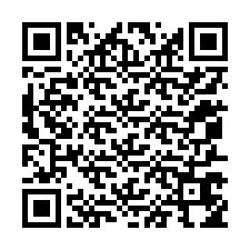 QR-код для номера телефона +12057654050