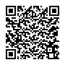 Código QR para número de teléfono +12057660718