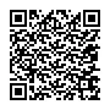 QR-koodi puhelinnumerolle +12057675386