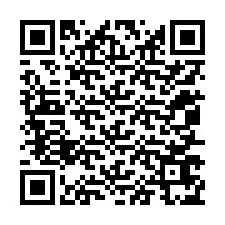 QR kód a telefonszámhoz +12057675390