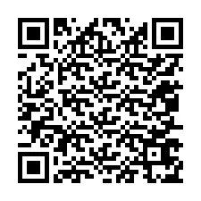 Código QR para número de teléfono +12057675392