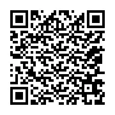 Código QR para número de telefone +12057679539