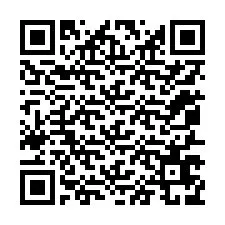 QR-code voor telefoonnummer +12057679541