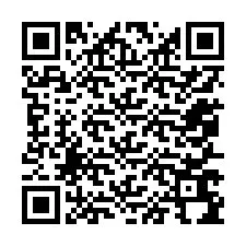 QR-koodi puhelinnumerolle +12057694337