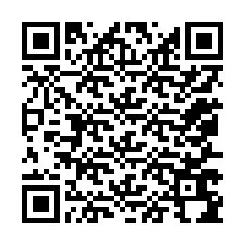 Código QR para número de teléfono +12057694339