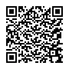 Codice QR per il numero di telefono +12057694340