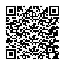 QR код за телефонен номер +12057694347