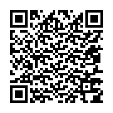 QR-koodi puhelinnumerolle +12057704906