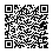 QR-koodi puhelinnumerolle +12057709847