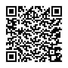 QR-code voor telefoonnummer +12057742828