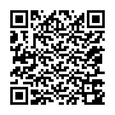 Código QR para número de telefone +12057742829