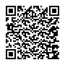 QR-koodi puhelinnumerolle +12057742832