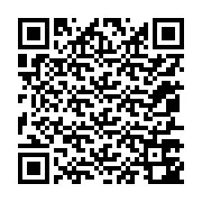 Código QR para número de teléfono +12057742841