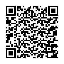 QR код за телефонен номер +12057742844