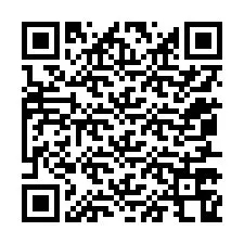 Código QR para número de teléfono +12057768884