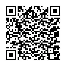 QR-код для номера телефона +12057770154