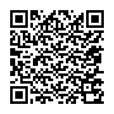 QR код за телефонен номер +12057770346