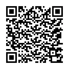 QR-код для номера телефона +12057770468