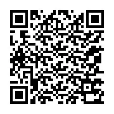 QR-код для номера телефона +12057770470