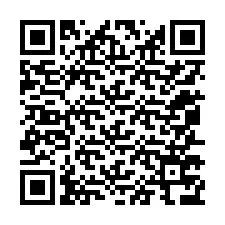 Código QR para número de teléfono +12057776674