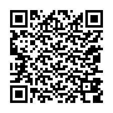 Codice QR per il numero di telefono +12057808094