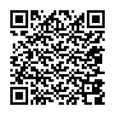 QR kód a telefonszámhoz +12057808096