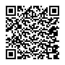電話番号のQRコード +12057808097