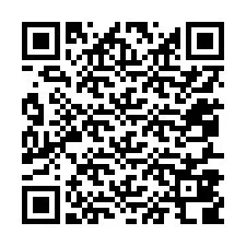 QR kód a telefonszámhoz +12057808103