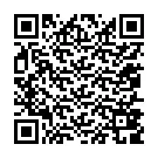 Kode QR untuk nomor Telepon +12057809646