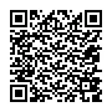 QR код за телефонен номер +12057809647