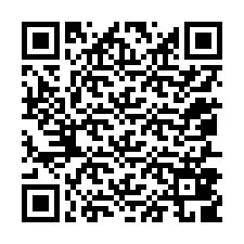 Codice QR per il numero di telefono +12057809648