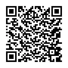 QR код за телефонен номер +12057809655