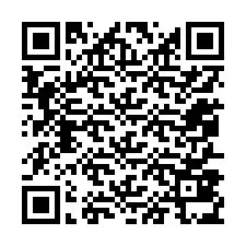 QR-koodi puhelinnumerolle +12057835357